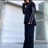 ست بلوزشلوار دوخط کد 7340